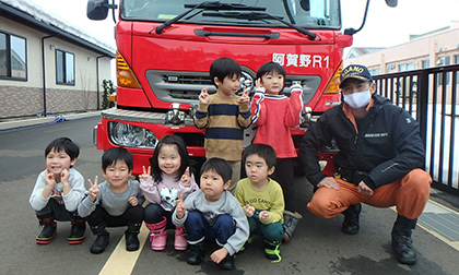 避難訓練・消火訓練（上旬）